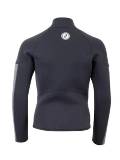 Two Bare Feet Junior Perspective Half Zip 2.5mm Wetsuit Jacket (Black/Grey) 12 Two Bare Feet Junior Perspective Half Zip 2.5mm Wetsuit Jacket (Black/Grey) -Surf Tide Motion kids perspective half zip jacket black delta 5