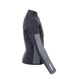 Two Bare Feet Junior Perspective Half Zip 2.5mm Wetsuit Jacket (Black/Grey) 14 Two Bare Feet Junior Perspective Half Zip 2.5mm Wetsuit Jacket (Black/Grey) -Surf Tide Motion kids perspective half zip jacket black delta 7