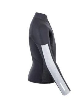 Two Bare Feet Junior Perspective Half Zip 2.5mm Wetsuit Jacket (Black/Grey/Grey) 14 Two Bare Feet Junior Perspective Half Zip 2.5mm Wetsuit Jacket (Black/Grey/Grey) -Surf Tide Motion kids prespective half zip jacket black grey grey 7