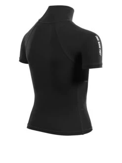 Two Bare Feet Junior "Logo" Short Sleeve Rash Vest (Black) -Surf Tide Motion kids short sleeve black 6