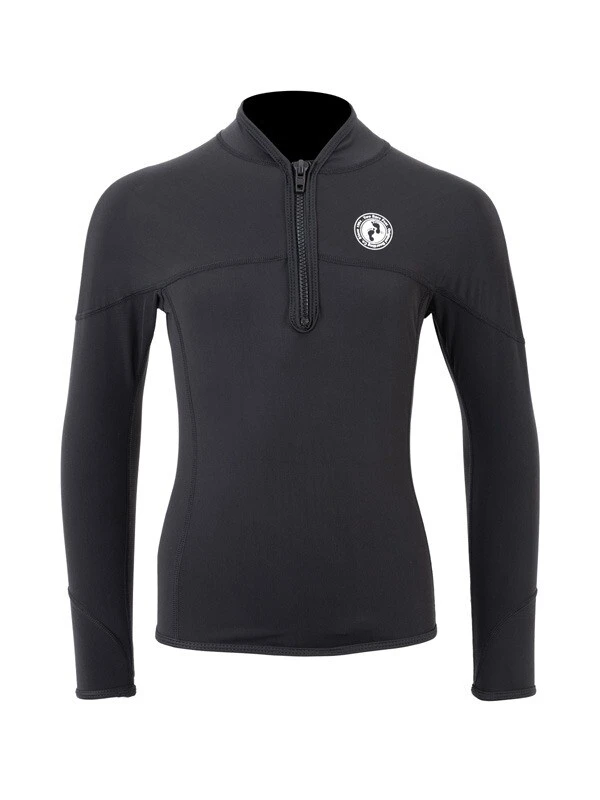 Two Bare Feet Junior Thermal Quarter Zip Watersports Fleece 1 Two Bare Feet Junior Thermal Quarter Zip Watersports Fleece