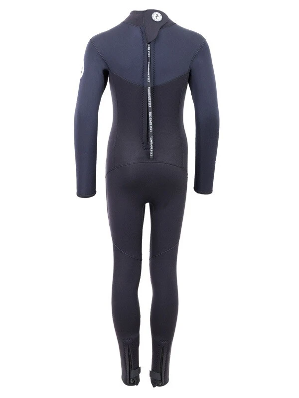 Two Bare Feet Thunderclap 4/3mm Junior Winter Wetsuit (Black) 5 Two Bare Feet Thunderclap 4/3mm Junior Winter Wetsuit (Black) - Image 5
