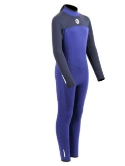 Two Bare Feet Thunderclap 5/4mm Junior Winter Wetsuit (Navy) 15 Two Bare Feet Thunderclap 5/4mm Junior Winter Wetsuit (Navy) -Surf Tide Motion kids thunderclap full 4.3 wetsuit navy 8