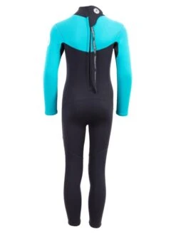 Two Bare Feet Thunderclap 2.5mm Junior Wetsuit (Aqua / Black) -Surf Tide Motion kids thunderclap full wetsuit aqua 5