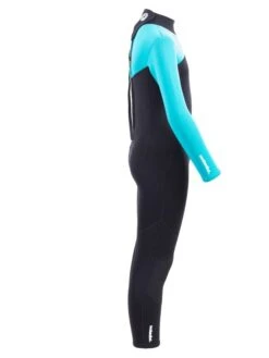 Two Bare Feet Thunderclap 2.5mm Junior Wetsuit (Aqua / Black) -Surf Tide Motion kids thunderclap full wetsuit aqua 7