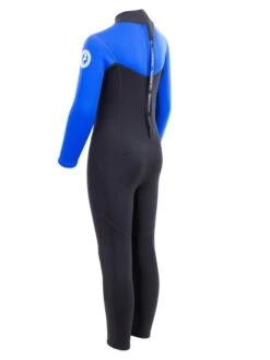Two Bare Feet Thunderclap 2.5mm Junior Wetsuit (Blue / Black) -Surf Tide Motion kids thunderclap full wetsuit blue 4