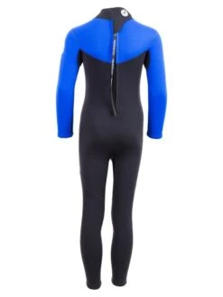 Two Bare Feet Thunderclap 2.5mm Junior Wetsuit (Blue / Black) -Surf Tide Motion kids thunderclap full wetsuit blue 5