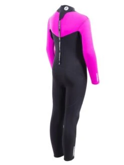 Two Bare Feet Thunderclap 2.5mm Junior Wetsuit (Pink / Black) -Surf Tide Motion kids thunderclap full wetsuit pink 6