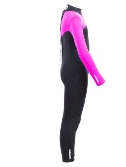 Two Bare Feet Thunderclap 2.5mm Junior Wetsuit (Pink / Black) -Surf Tide Motion kids thunderclap full wetsuit pink 7