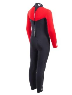 Two Bare Feet Thunderclap 2.5mm Junior Wetsuit (Red / Black) -Surf Tide Motion kids thunderclap full wetsuit red 6 1