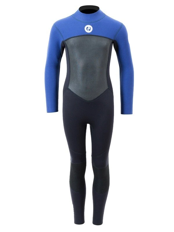 Two Bare Feet Thunderclap Pro 3/2mm Junior Wetsuit (Black / Blue) 1 Two Bare Feet Thunderclap Pro 3/2mm Junior Wetsuit (Black / Blue)