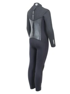 Two Bare Feet Thunderclap Pro 5/4mm Junior Winter Wetsuit (Black / Dark Grey) -Surf Tide Motion kids thunderclap pro dark grey 6 9 1