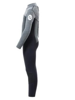 Two Bare Feet Thunderclap Pro 4/3mm Junior Winter Wetsuit (Black / Delta Grey) -Surf Tide Motion kids thunderclap pro 4.3 grey 3