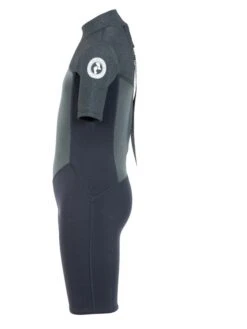 Two Bare Feet Thunderclap Pro 3/2mm Junior Shorty Wetsuit (Black/Dark Grey) -Surf Tide Motion kids thunderclap pro shorty dark grey 3