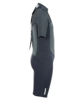 Two Bare Feet Thunderclap Pro 3/2mm Junior Shorty Wetsuit (Black/Dark Grey) -Surf Tide Motion kids thunderclap pro shorty dark grey 7