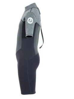 Two Bare Feet Thunderclap Pro 3/2mm Junior Shorty Wetsuit (Black/Delta Grey) 10 Two Bare Feet Thunderclap Pro 3/2mm Junior Shorty Wetsuit (Black/Delta Grey) -Surf Tide Motion kids thunderclap pro shorty delta 3