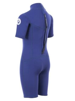 Two Bare Feet Thunderclap 2.5mm Junior Shorty Wetsuit (Navy) 11 Two Bare Feet Thunderclap 2.5mm Junior Shorty Wetsuit (Navy) -Surf Tide Motion kids thunderclap shorty navy 4