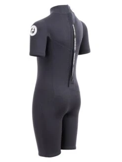 Two Bare Feet Thunderclap 2.5mm Junior Shorty Wetsuit (Black) -Surf Tide Motion kids thunderclap shorty wetsuit black 4