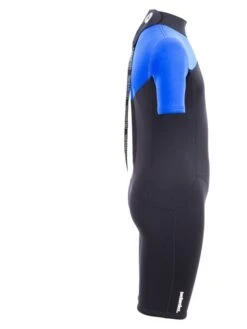 Two Bare Feet Thunderclap 2.5mm Junior Shorty Wetsuit (Blue / Black) -Surf Tide Motion kids thunderclap shorty wetsuit blue 7