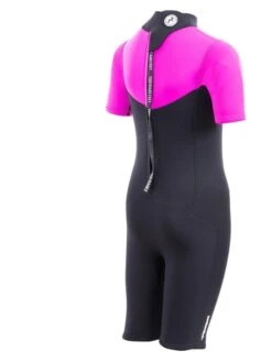 Two Bare Feet Thunderclap 2.5mm Junior Shorty Wetsuit (Pink / Black) 13 Two Bare Feet Thunderclap 2.5mm Junior Shorty Wetsuit (Pink / Black) -Surf Tide Motion kids thunderclap shorty wetsuit pink 6