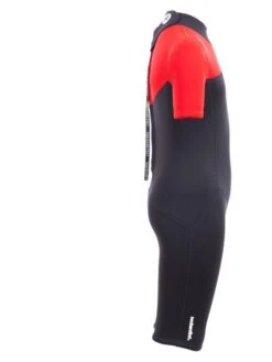 Two Bare Feet Thunderclap 2.5mm Junior Shorty Wetsuit (Red / Black) -Surf Tide Motion kids thunderclap shorty wetsuit red 7