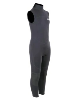 Two Bare Feet Thunderclap 2.5mm Junior Sleeveless Wetsuit (Black) -Surf Tide Motion kids thunderclap sleeveless full leg black 8 1