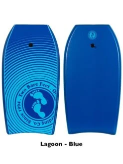 Two Bare Feet Flowers Triple Bodyboard And Bag Bundle (Choice Of 33", 37", 41") 14 Two Bare Feet Flowers Triple Bodyboard And Bag Bundle (Choice Of 33", 37", 41") -Surf Tide Motion lagoon blue 1