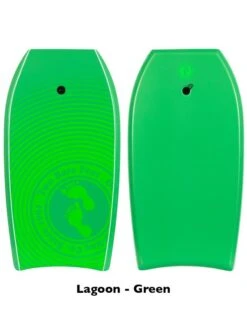 Two Bare Feet Flowers Triple Bodyboard And Bag Bundle (Choice Of 33", 37", 41") 15 Two Bare Feet Flowers Triple Bodyboard And Bag Bundle (Choice Of 33", 37", 41") -Surf Tide Motion lagoon green 1