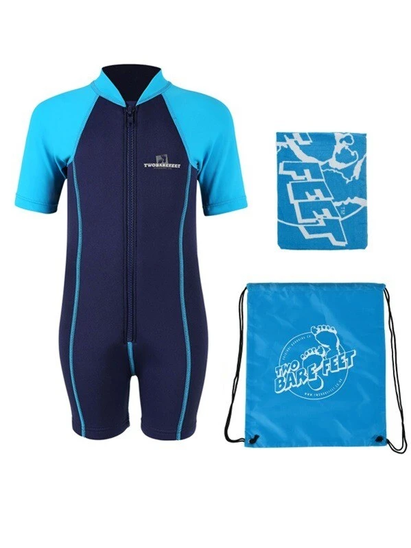 Essentials Baby Swim Kit - Lycra Arm Wetsuit + Swim Bag + Swim Towel (Aqua) 1 Essentials Baby Swim Kit - Lycra Arm Wetsuit + Swim Bag + Swim Towel (Aqua)