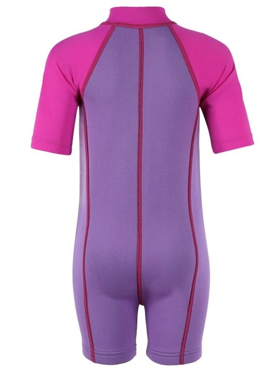 Deluxe Baby Swim Kit - Lycra Arm Wetsuit + Swim Nappy + Bag (Raspberry) 3 Deluxe Baby Swim Kit - Lycra Arm Wetsuit + Swim Nappy + Bag (Raspberry) - Image 3