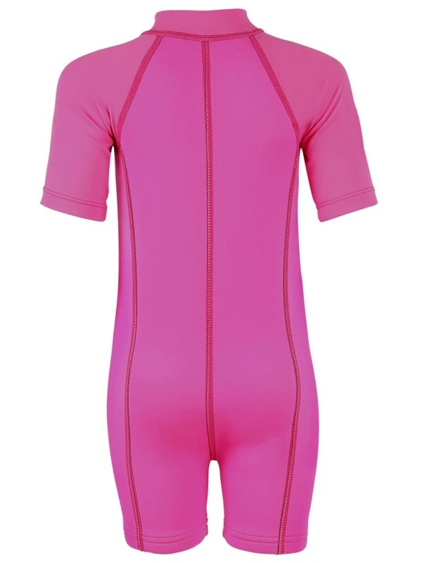 Essentials Baby Swim Kit - Lycra Arm Wetsuit + Nappy Shorts (Pink) 3 Essentials Baby Swim Kit - Lycra Arm Wetsuit + Nappy Shorts (Pink) - Image 3