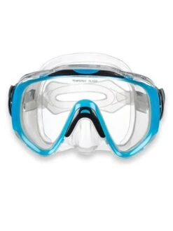 Two Bare Feet Adult Silicone Mask Set 2 XL (Aqua)