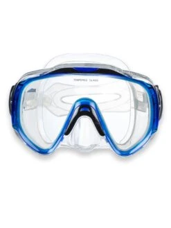 Two Bare Feet Adult Silicone Mask Set 2 XL (Blue)