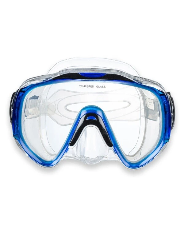 Two Bare Feet Adult Silicone Mask Set 2 XL (Blue) 1 Two Bare Feet Adult Silicone Mask Set 2 XL (Blue)