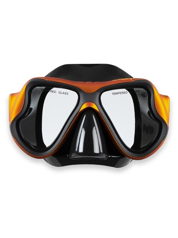 X-Dive Silicone Mask (Orange / Black) 1 X-Dive Silicone Mask (Orange / Black)