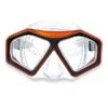 DiveSport Silicone Mask (Orange / Clear)