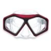 DiveSport Silicone Mask (Red / Clear)