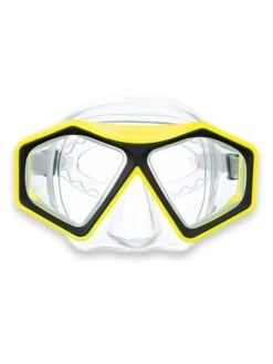 DiveSport Silicone Mask (Yellow / Clear)