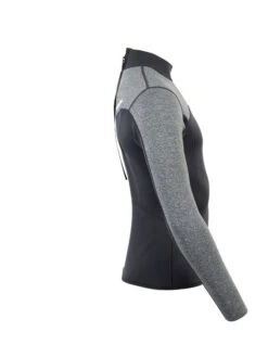 Two Bare Feet Mens Aspect Back Zip 2.5mm Wetsuit Jacket (Black/Grey) -Surf Tide Motion mens aspect back zip jacket black delta 7 5