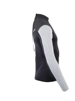 Two Bare Feet Mens Aspect Back Zip 2.5mm Wetsuit Jacket (Black/Grey/Grey) -Surf Tide Motion mens aspect back zip jacket black grey grey 7