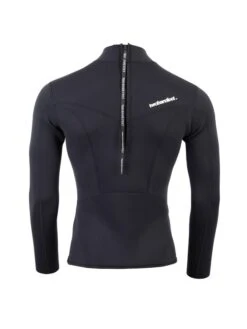 Two Bare Feet Mens Aspect Back Zip 2.5mm Wetsuit Jacket (Black) -Surf Tide Motion mens aspect back zip jacket black 5