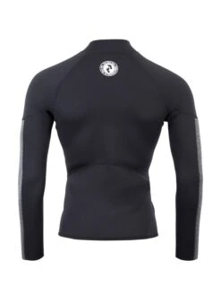 Two Bare Feet Perspective Full Zip 2.5mm Wetsuit Jacket (Black/Grey) 12 Two Bare Feet Perspective Full Zip 2.5mm Wetsuit Jacket (Black/Grey) -Surf Tide Motion mens aspect fleece lined thermal top black delta 5 2