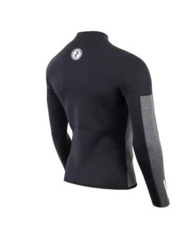 Two Bare Feet Perspective Full Zip 2.5mm Wetsuit Jacket (Black/Grey) 13 Two Bare Feet Perspective Full Zip 2.5mm Wetsuit Jacket (Black/Grey) -Surf Tide Motion mens aspect fleece lined thermal top black delta 6 2