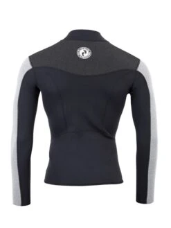 Two Bare Feet Mens Aspect Fleece Lined Zipless Thermal 2.5mm Superstretch Wetsuit Top (Black/Grey/Grey) 13 Two Bare Feet Mens Aspect Fleece Lined Zipless Thermal 2.5mm Superstretch Wetsuit Top (Black/Grey/Grey) -Surf Tide Motion mens aspect fleece lined thermal top black grey grey 5