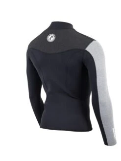 Two Bare Feet Mens Aspect Fleece Lined Zipless Thermal 2.5mm Superstretch Wetsuit Top (Black/Grey/Grey) 14 Two Bare Feet Mens Aspect Fleece Lined Zipless Thermal 2.5mm Superstretch Wetsuit Top (Black/Grey/Grey) -Surf Tide Motion mens aspect fleece lined thermal top black grey grey 6