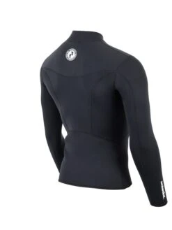 Two Bare Feet Mens Aspect Fleece Lined Zipless Thermal 2.5mm Superstretch Wetsuit Top (Black) 14 Two Bare Feet Mens Aspect Fleece Lined Zipless Thermal 2.5mm Superstretch Wetsuit Top (Black) -Surf Tide Motion mens aspect fleece lined thermal top black 6