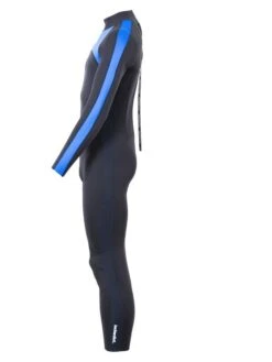Two Bare Feet Flare 2.5mm Mens Superstretch Full Length Wetsuit (Blue) -Surf Tide Motion mens flare full blue 3