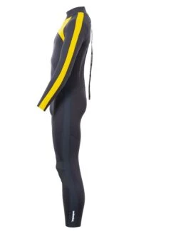 Two Bare Feet Flare 2.5mm Mens Superstretch Full Length Wetsuit (Yellow) -Surf Tide Motion mens flare full yellow 3