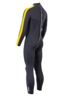 Two Bare Feet Flare 2.5mm Mens Superstretch Full Length Wetsuit (Yellow) -Surf Tide Motion mens flare full yellow 4