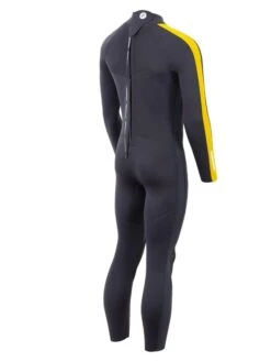 Two Bare Feet Flare 2.5mm Mens Superstretch Full Length Wetsuit (Yellow) -Surf Tide Motion mens flare full yellow 6